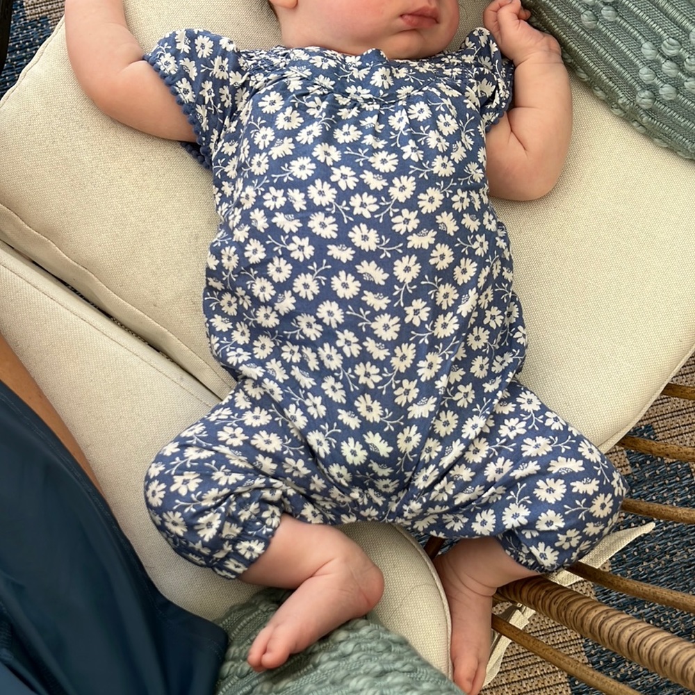 Carter floral play suit